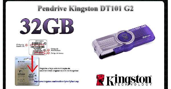 Pendrive 32gb Dt101 G2 Kingston